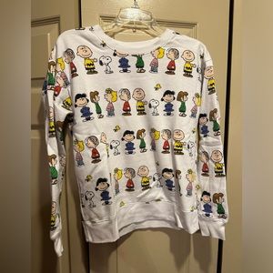 Peanuts Crop Sweater